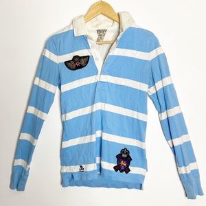 Y2K Ralph Lauren Rugby Polo Long Sleeve Vintage 2004